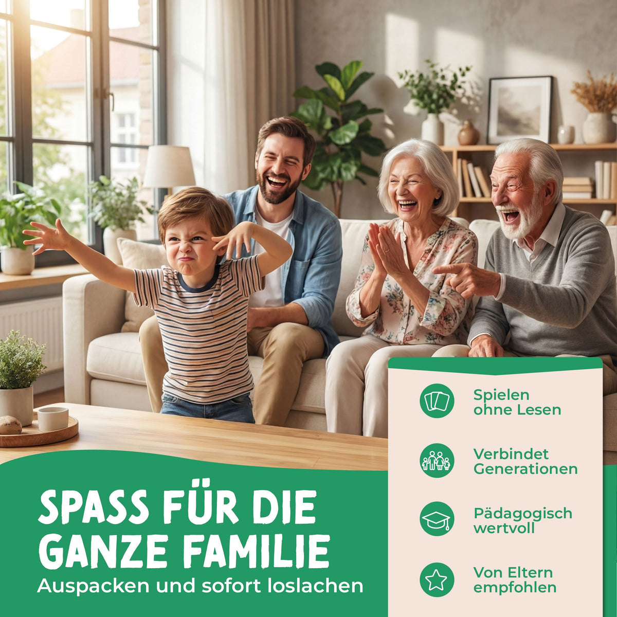 Pantomime – Kartenspiel ab 5 Jahren Spiele lila liebt dich