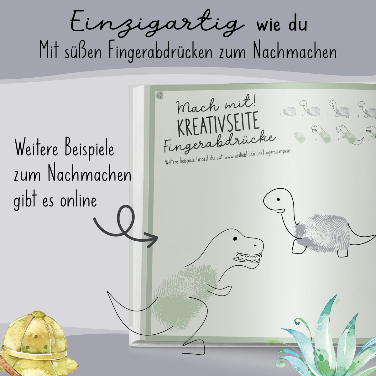 Kindergarten Freundebuch Dinos Kindergarten Freundebuch lila liebt dich