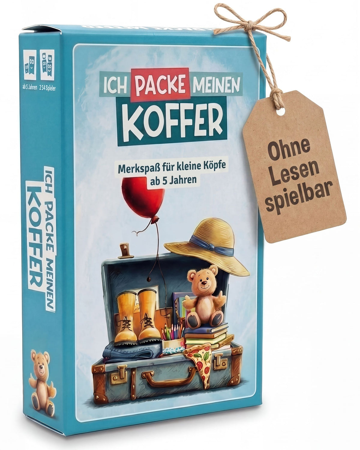 Ich packe Meinen Koffer – Kartenspiel ab 4 Jahren Spiele lila liebt dich 