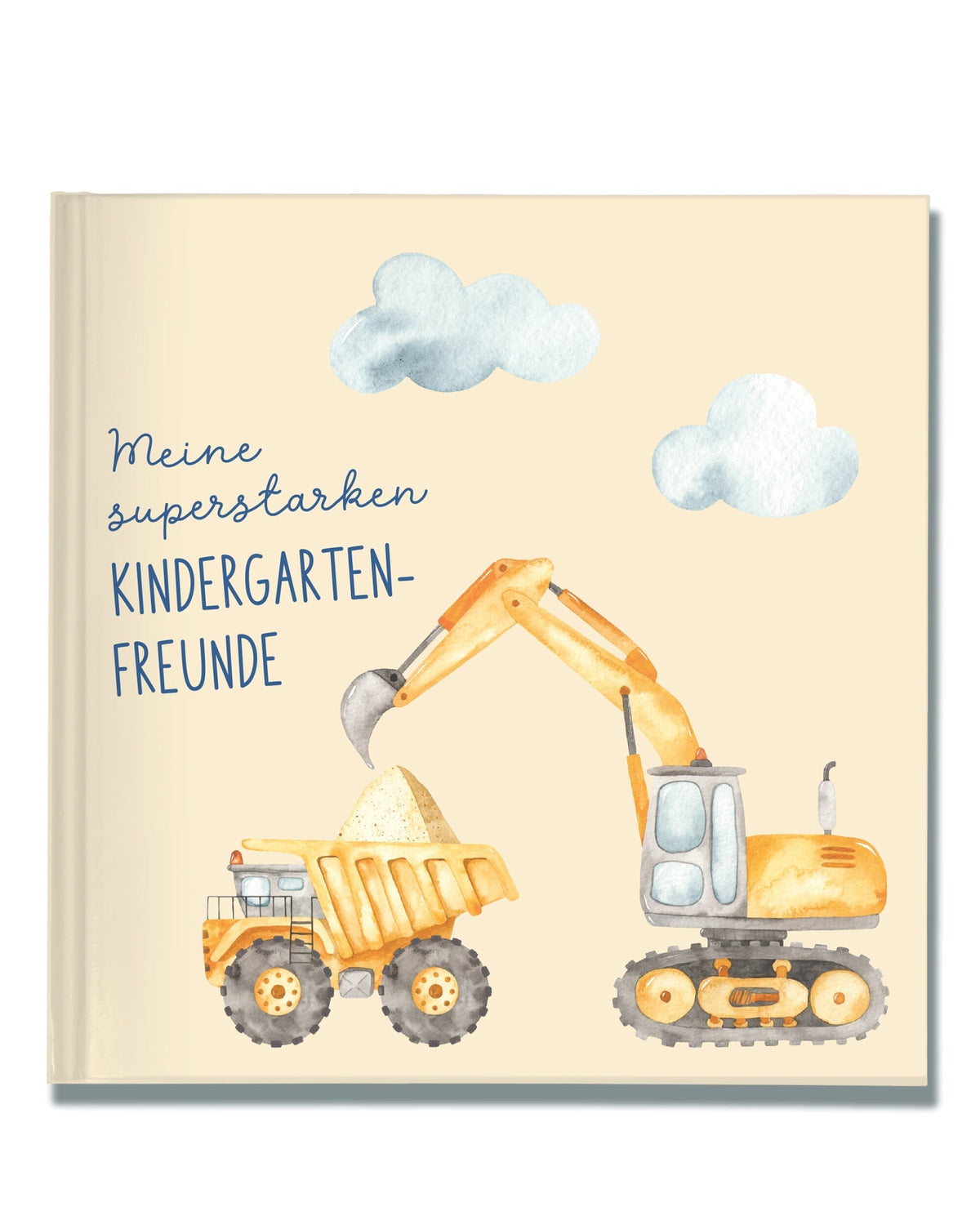 Meine fantastischen Kindergartenfreunde - Baustellenfahrzeuge Kindergarten Freundebücher LiBe Verlag 